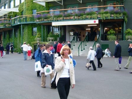 Me at Wimbledon 2004