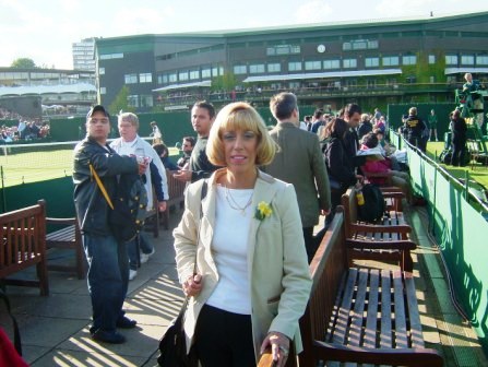 Me at Wimbledon 2004