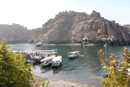 Landing Stage at Aglika Island, Egypt