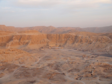 Temple of Queen Hatshepsut in the Theban Hills, Luxor, Egypt