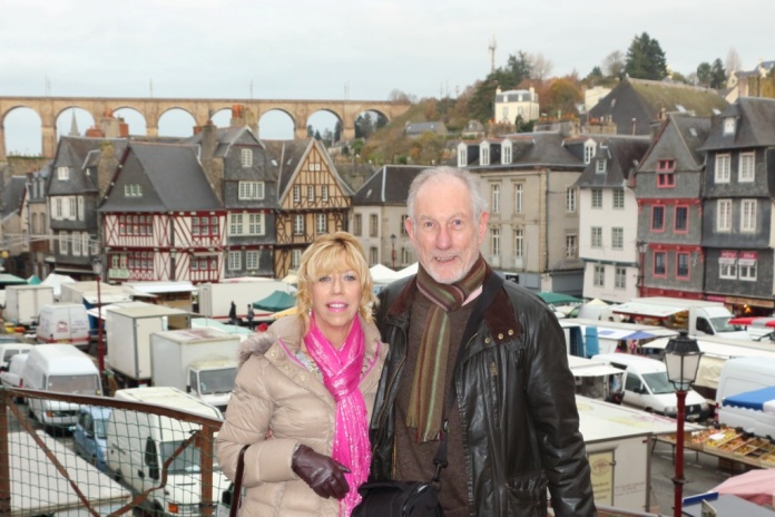 Jeanette and Peter Barker, Place Salvador Allende, Morlaix, France