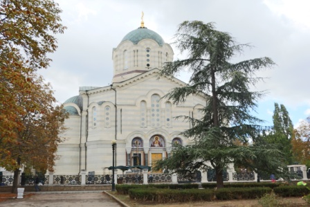 St. Vladimir Russian Orthodox Cathedral, Mausoleum of Admirals, Sevastopol, Crimea, Ukraine